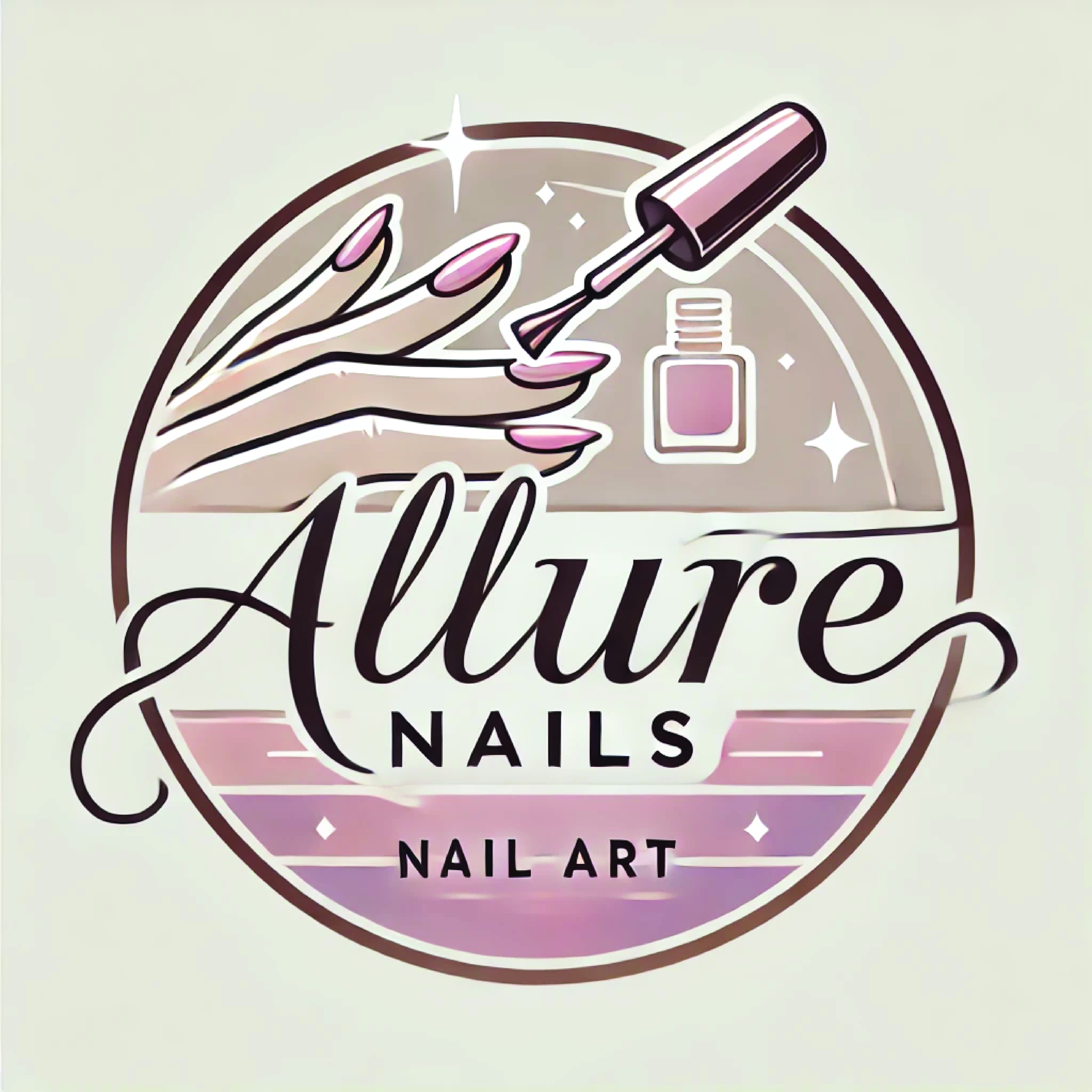 A Nail Art Logo.