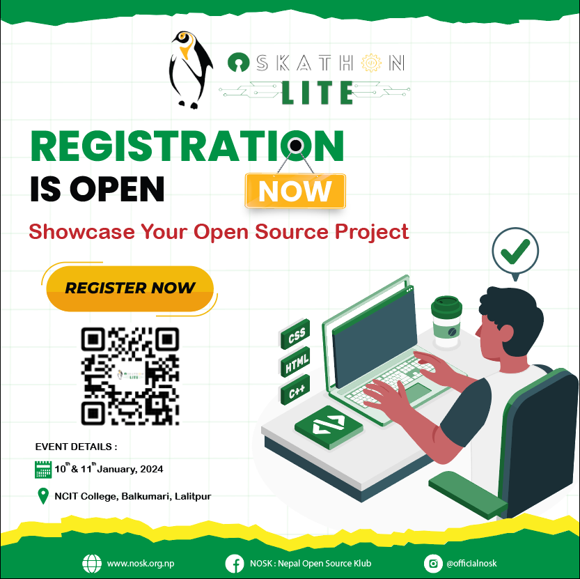 Noskathon Lite Social Media Graphics.